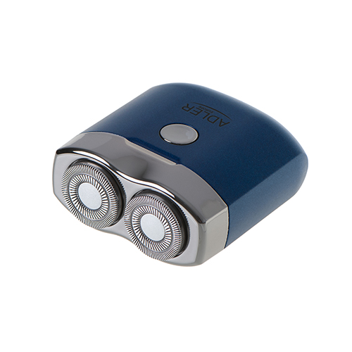 Cestovný holiaci strojček Adler - USB s 2 hlavami